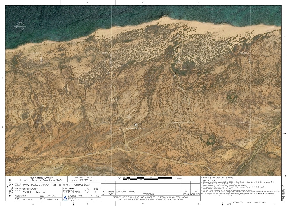 Parque Eólico Jepírachi AutoCAD File