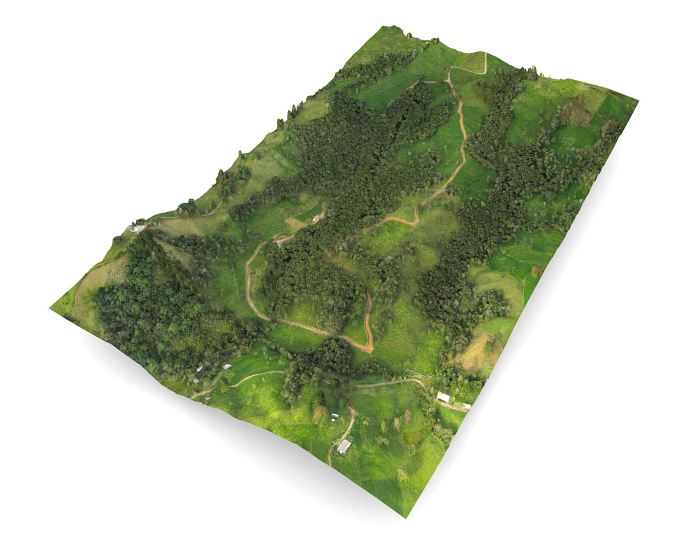 Photogrammetry, Drone_Mapping, Precision_Agriculture, Dairy_Farm, Digital_Twin, Terrain_Analysis, Industry_4_0, GIS_Data, Site_Visualization, Smart_Farming, Topography, Unity_Ready, Unreal_Engine, VR_Training, High_Res_Texture, Infrastructure_3D, Environmental_Mapping, Technical_Asset